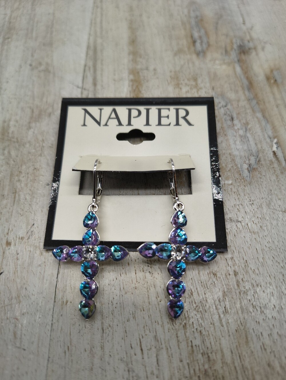 Napier Cross Earrings